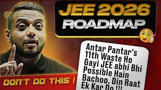 JEE 2025 Complete Roadmap by Rajwant Sir || Don't do these mistakes || IIT in 6 months #jee2025 #iit