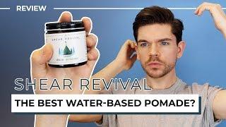 Shear Revival Crystal Lake | Honest Review | Water-Based Pomade