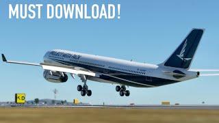 This FREE Microsoft Flight Simulator Addon 2020 Is AWESOME - Airbus A330