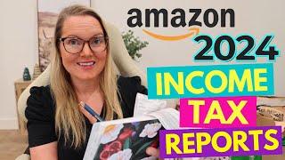 Amazon Selling Income Tax Reports for 2024 + Business Tax Deductions, Write-offs, and more!