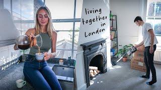 Moving into a new London apartment 