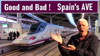 Any good? Spain's fastest high-speed AVE train | Valencia to Madrid | RENFE's flagship train.