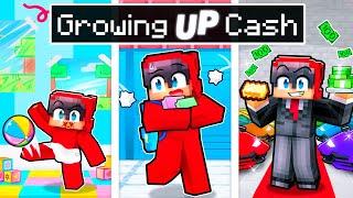 Cash GROWS UP In Minecraft!