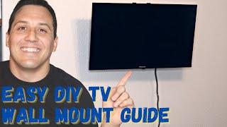 How to Mount a TV on the Wall - Beginner DIY