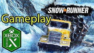 Snowrunner Xbox Series X Gameplay [Xbox Game Pass]