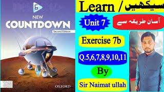 Oxford|New|Countdown|book 6|second|edition|exercise|7b|Q.5to 11|Fraction|Percentage|Percen history.