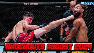 MMA Knockouts of August 2024