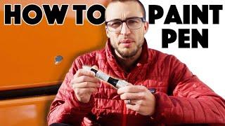 Paint Touchup Pen - Easy Fix for Rock Chips and Door Dings on Your Car