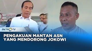 Jokowi Hampir Terjatuh Didorong ASN Konawe