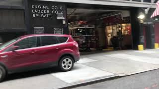 A quick drive-by to Engine 8 and Ladder 2, Midtown Manhattan