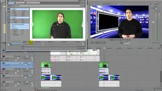 How To Chroma Key with Sony Vegas Video Editing Software