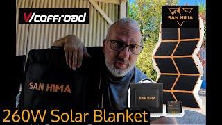 SanHima 200W Solar Blanket - @vicoffroad283