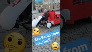 See the city from your bed! #berlin #germany #lazy #tour #tourofgermany tour