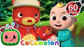 The Bear and Teddy Bear! | CoComelon | Animals for Kids | Sing Along | Learn about Animals