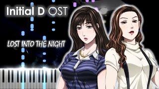 Initial D OST - LOST INTO THE NIGHT【ELISA】- Piano Cover/Tutorial