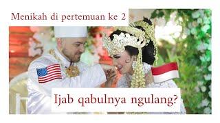 ALHAMDULILLAH! INDONESIAN AND AMERICAN GET MARRIED LEGAL IN BALI | Mixed Married | LDR Couple