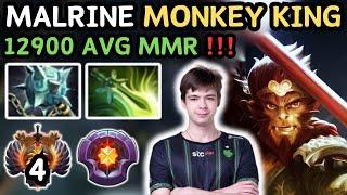  7.37b Malrine MONKEY KING Midlane Highlights  Rank 4 INSANE Play From MALRINE - Dota 2