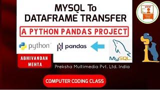 Import data from MYSQL Table to Python Pandas DataFrame, mysql python, Python mysql, sql python, SQL