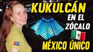 ASÍ FUE LA EXPERIENCIA LUMINOSA Y DE SONIDO EN EL ZÓCALO/ México Mágico 