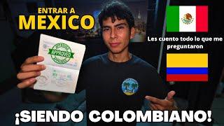 ¡REQUISITOS para VIAJAR a MEXICO siendo COLOMBIANO 2024!