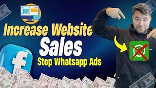  Stop Whatsapp Ads | How to Create Facebook Ads Sales Campaign in 2024 | Best Ads Strategy in Urdu