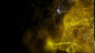 Abstract shimmering golden particles Stock footage |  video background. Footage #Golden Glitter