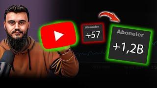 Kısa Sürede 1000 Abone  YouTube Abone Arttırma (2024'te YouTuber Olmak)