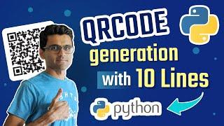 QR Code In 10 lines of Python Code | Generate and Access QR Code Easily Using Python