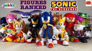 RANKED MODERN Sonic the Hedgehog Jakks Pacific Action Figure Review Tails Knuckles Eggman Shadow 4"