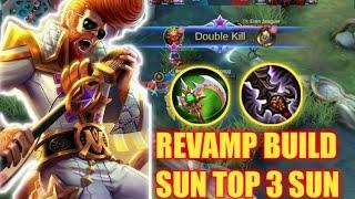 Revamp sun build hurts 2021top global 3 sun-MLBB