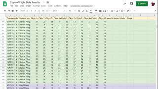 Inserting a blank row between data in Google Sheets