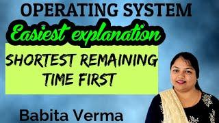 SRTF | Shotest Remaining Time First Scheduling with example | SRTF Advantages and Disadvantages