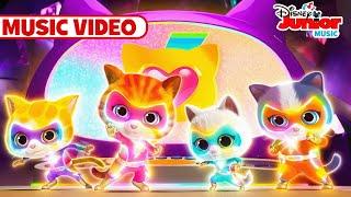 SuperKitties Official Theme Song  | Music Video | Season 2 | @disneyjr