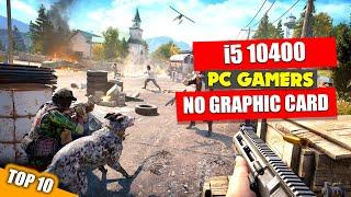 TOP 10 games intel i5 10400 & UHD630 without graphics card 2023 | intel i5 10400