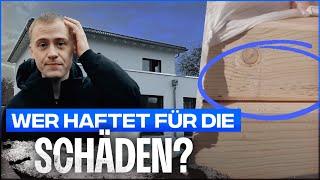 Schimmel im Holz und Tür beschädigt! | Mängel-Check vor Hausübergabe