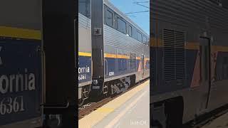 Amtrak 8311 departs from San Jose  #train #sanjose #amtrak #8311  #railfaning