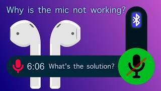 Explanation And Workaround For Bluetooth Headphones’ Mic Not Working (in English)