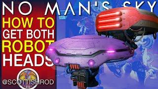 How To Get Both Robot Heads - No Man's Sky Singularity Expedition 10 - NMS Scottish Rod