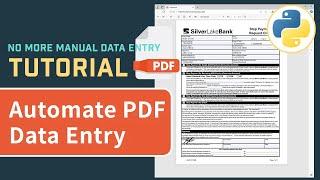 Automate PDF Form Filling With Python | Python Automation