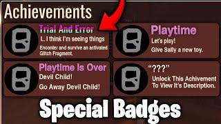 How To Get *ALL SPECIAL BADGES* In Floor 2 Content Update...