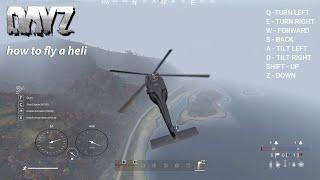 How to Fly a Heli in DayZ including controls #dayz