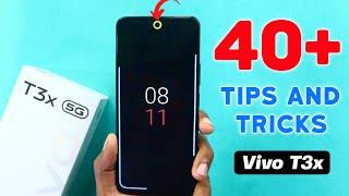 Vivo T3x 5G Tips and Tricks || Vivo T3x 5G 40+ New Hidden Features in Hindi