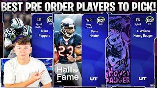 THE BEST PRE ORDER PLAYERS TO PICK IN MADDEN 25 ULTIMATE TEAM AND A HUGE TEAM CHEM CHANGE!