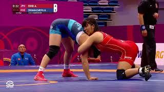 Ami Ishii (JPN) df. Meerim Zhumanazarova (KGZ) Азия чемпионаты / жарым финал