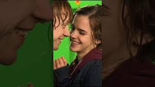 Emma Watson and Rupert Grint bts of Ron Weasley and Hermione's kiss