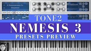 Tone2 | Nemesis  3 | Presets Preview (No Talk)
