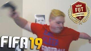 IRISH PLAYER RAGES PLAYING FIFA 19!!! (Controller Smashed)