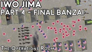 Iwo Jima Animated - Part 4, The Final Banzai and Victory