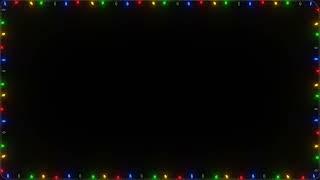 Christmas Lights Frame
