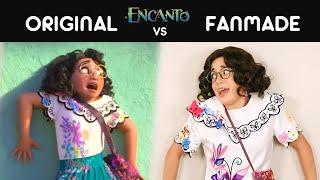 THE FAMILY MADRIGAL (Original VS My Concept - Side by Side Comparison)  Disney ENCANTO in Real Life